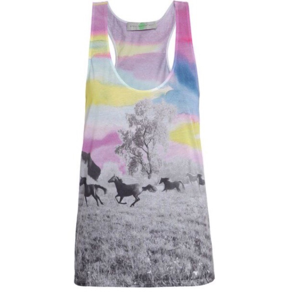 Stella McCartney Rainbow Horse Tank